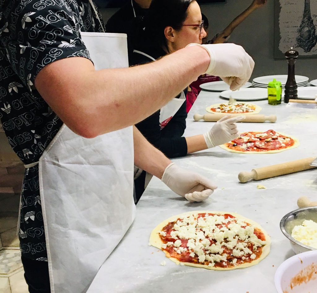 pizza making class in rome